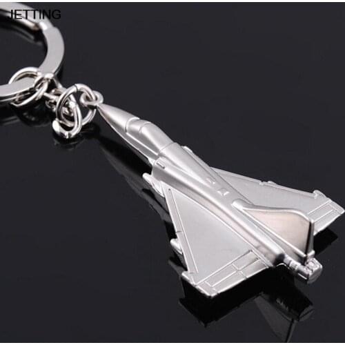 JETTING 1Pc Airplane Keychain Aircraft Airplane Model Keyrings Key Chain Cool Boy Mens Gift Car Styling Accessories Decoration