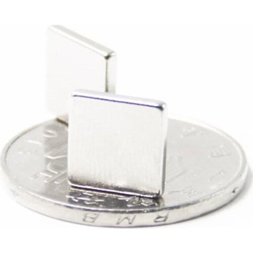 500pcs F10x10x3mm Super Powerful Strong Rare Earth Block NdFeB Magnet Neodymium N35 Magnets F10*10*3mm Free Shipping