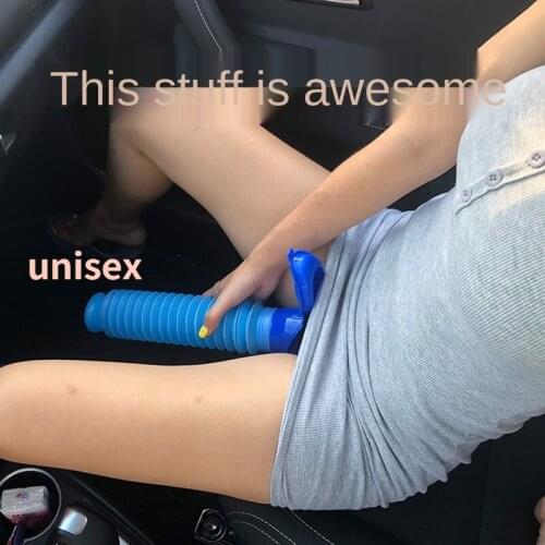 Outdoor Portable Urine bag Women Men Children 750ML Mini Toilet For Travel Camp Hiking Potty Children Training Foldable ansblue