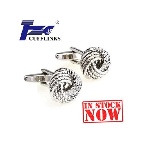 TZG09479 Knots Cufflink Cuff Link 2 Pairs Free Shipping Promotion