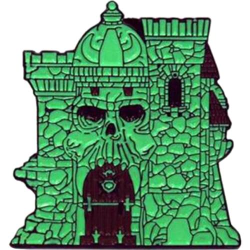 Castle Grayskull , Masters of the Universe He-Man badge pin Perfect for any 80s YOU HAVE THE POWER