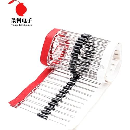 100pcs FR107 1A 1000V DO-41 Fast Recovery Rectifier Diode