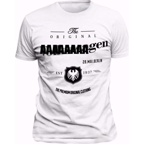 2019 Hot Sale T-Shirt Tiguan, Passat, Touran, Shar ,TDI, GTI GOLFS Berlin FUN 256 Summer Style Tee shirt