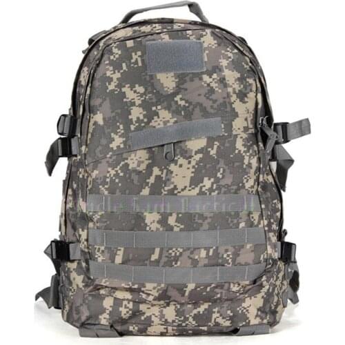 3D Camouflage Backpack Men Classic Travel Backpack Large Capacity Backpacks Waterproof Rucksack For Camping Hiking Trekking 40L