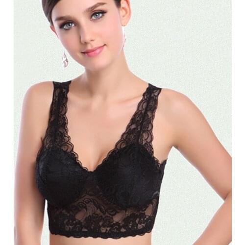 New Selling Hot Seamless Wireless Bra Lace Push Up Bra Vest Sexy Back Thin Underwear Bralette Sutia modis lingerie lady