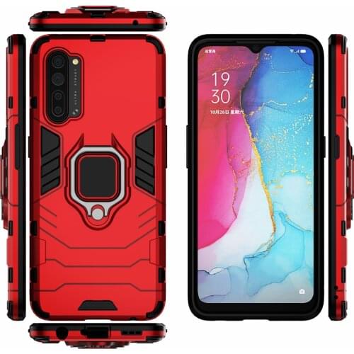 Phone Holder Finger Ring Case For OPPO Find X2 Lite Magnetic Armor Cover on the For OPPO Find X2 lite 6.4" Find X2lite CPH2005