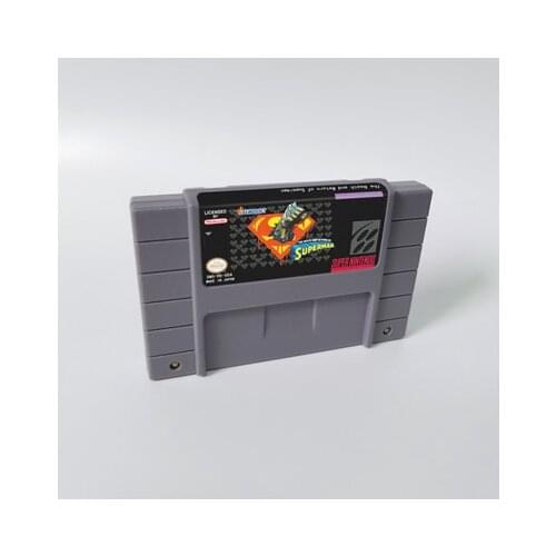 Death and Return of Supermaned, The - Action Game Card US Version English Language