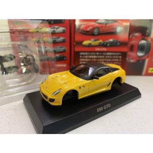 1/64 KYOSHO Ferrari 599 GTO Collection of die-cast alloy assembled car decoration model toys