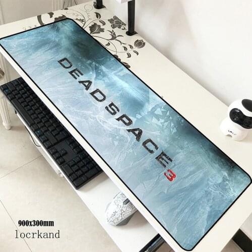 Dead space mats 900x300x3mm Gorgeous gaming mouse pad big keyboard mousepad Colourful notebook gamer accessories padmouse mat