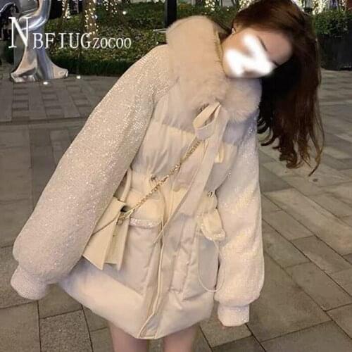 Casual Style Womens Winter Jacket Fashion Parkas Thick Warm Female Snow Coat Outwear