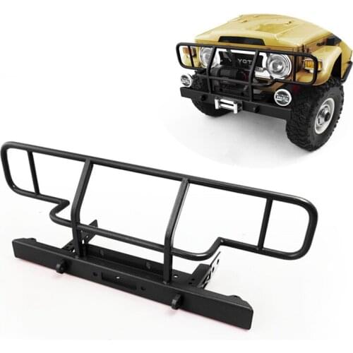 Rc Toys Model Car Metal RHINO Bumper For 1/10 Scale Remote Control Toy 4WD Gelande II Cruiser/FJ40 Accessories Parts