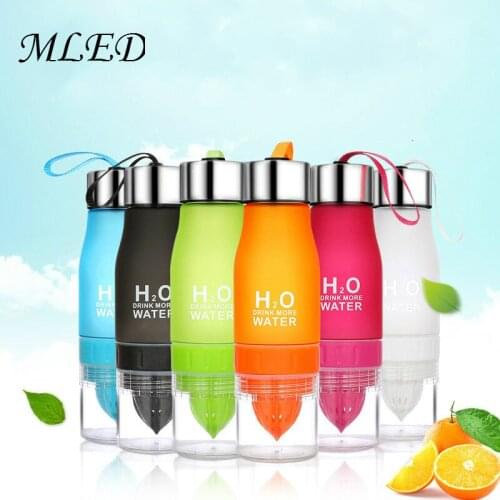 MLED Plastic Water Bottles
