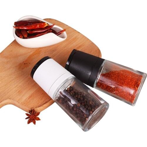 Multifunctional Household Ceramic Core Manual Sea Salt Pepper Spice Mill Grinder Pepper Grinders Salt Shakers Kitchen Tools