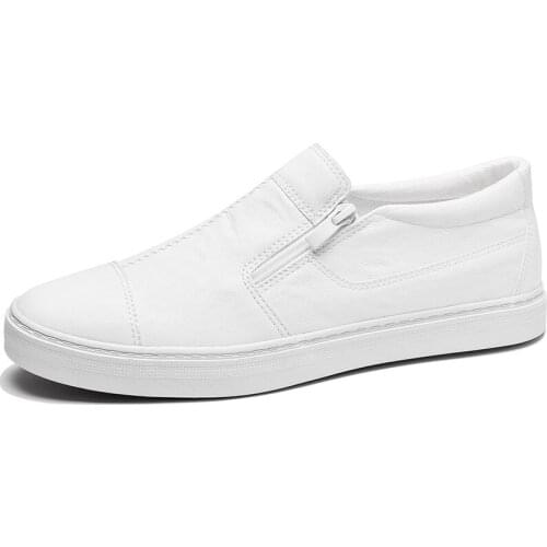 2019 Autumn New Mens Shoes Korean Version Of The Wild Tide Round Head Lazy One Pedal Shoes Mens Casual Shoes