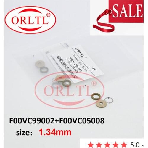 ORLTL CR F00VC99002 Common Rail Injector Ceramic Ball Repair Kits F00VC99002 F00VC05008 For 110 Injector Ball Size=1.34 mm 1bag