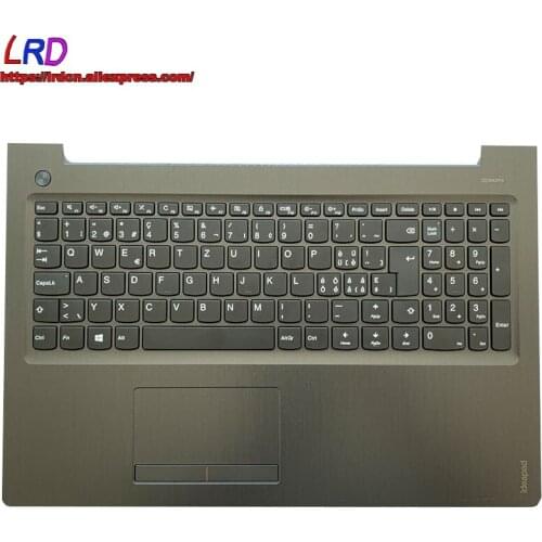 New Swiss Keyboard Touchpad With Shell C Cover Palmrest Upper Case for Lenovo 510-15 310-15 ISK IKB ABR IAP Laptop 5CB0L81553