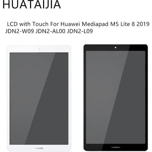 New For Huawei Mediapad M5 Lite 8 2019 JDN2-W09 JDN2-AL00 JDN2-L09 8.0Inch LCD Display Touch Screen Digitizer Assembly