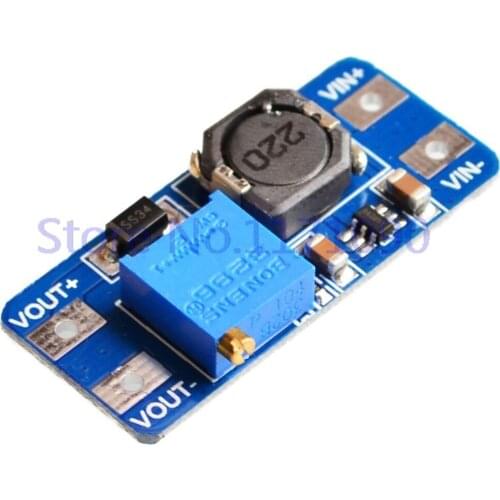 5pcs/lot MT3608 2A Max DC-DC Step Up Power Module Booster Power Module For Arduino