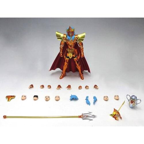 Special Offer Star Model Saint Seiya Cloth Myth EX Sea Emperor Poseidon With Seal Pot & Arrow Helmet Bandai Color Action Figures