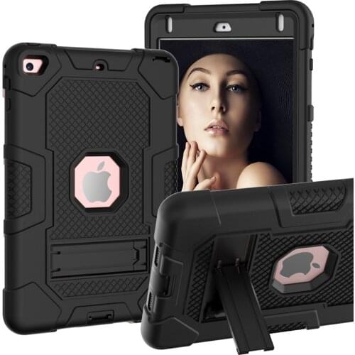 Slim Hybrid Tough Armor Shockproof Rugged Protection Cover Case Kickstand For iPad mini 5/iPad mini 4