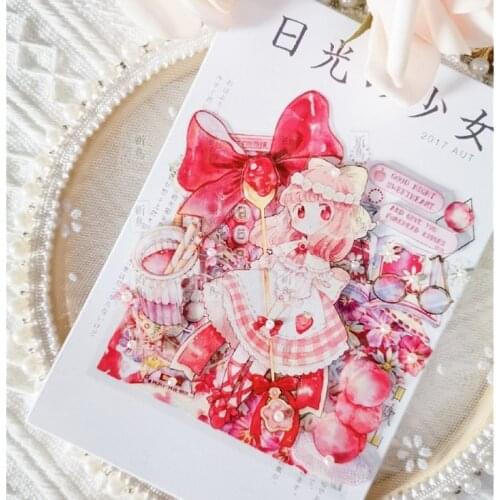 6.4cmx140cm Cute Bow Washi Tape Journaling Stationery Crystal Pet Special Oil