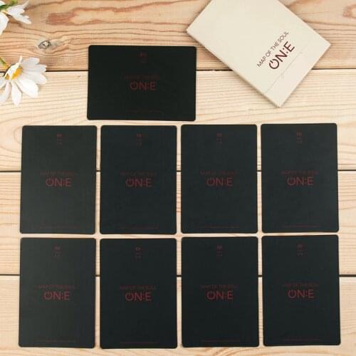 7 pcs/set KPOP Bangtan Boys photo MAP OF THE SOUL ONE album Jungkook Suga Jimin V RM Jhope Jin Collection Photocard
