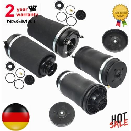AP02 For Mercedes-Benz ML/GL X164 W164 New Pair Front + Rear Air Ride Suspension Spring Bags 2005-2012 1643202213 1643204513