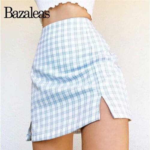 Bazaleas High Waist Skirts For Women