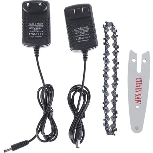 4 In Mini Steel Chainsaw Chain Electric Saw Accessory Replacement Chain Charger