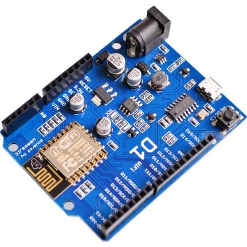 ESP-12E For WeMos D1 WiFi UNO Shield Based ESP8266 ESP8266EX For Arduino IDE 3.3V/5V Support OTA Wireless Upload