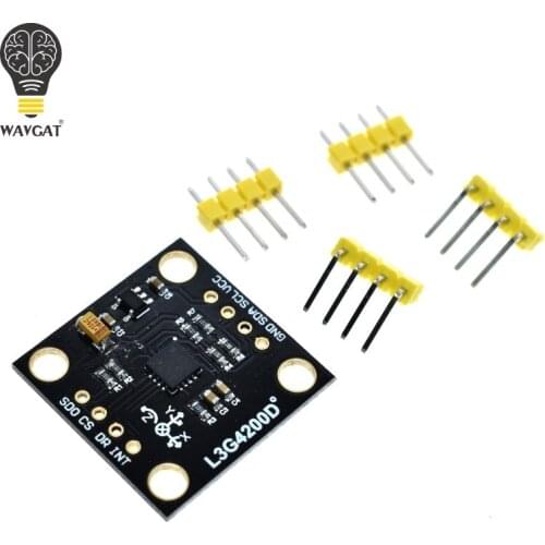 GY-50 L3G4200D Triple Axis Gyro Angular Velocity Sensor Module IIC / SPI Communication Protocol For Arduino