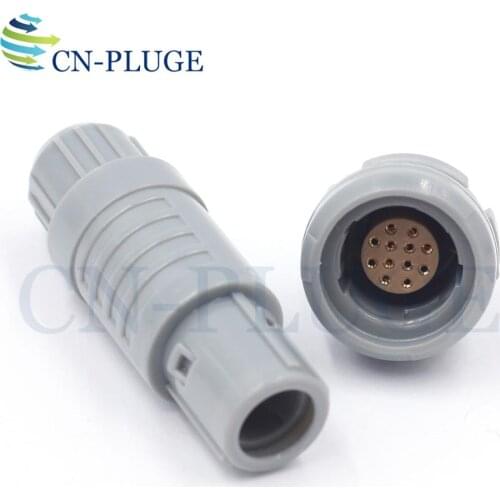 M17 CAB/CLB 12 pin Plastic Wire Connector Medical Equipment Circular Socket Connector Plug & Socket