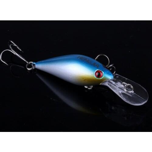 New 1pcs Crank Bait Fishing Lure 8cm 8.5g Isca Artificial Hard Carp Bait Hooks Floating Wobblers Swimbait Fishing Tackle