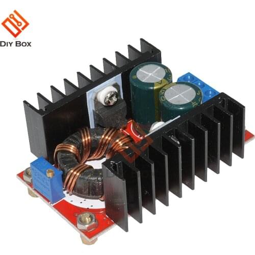 150W DC-DC Boost Converter Step Up Power Transformer Supply Module 10-32V to 12-35V 10A Voltage Charge Board for Arduino Laptop