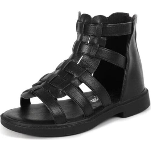 Girls sandals summer children shoes girls gladiator sandals roman boots girl princess beach shoes school sandals for girls shoes