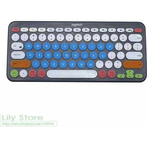 For Logitech K380 Silicone Keyboard Cover Protector skin Waterproof Desktop computer kyeboard protective film