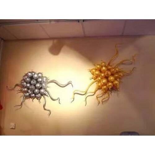 Modern Light Murano Glass Wall Lamp for Interior Decoration Stylish Glass Mounted Wall Lamp Light