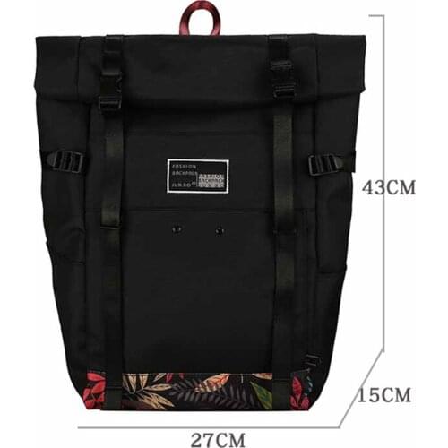 Oxford Cloth Bag Leisure Art Unique Large Backpack Printingtrendy Double Shoulder Backpack for Both Unisex Women Fashionable