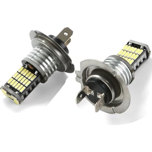 2PCS High Power H7 Led Bulb 4014 Chip 45 SMD Led Bulbs Automobiles Lamp 900LM for Universal Cars Fog Light Driving Lights