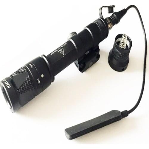 Tactical Strobe M600 M600V Scout Light Hunting Flashlight Pistol Gun Weapon Flashlight Torch With 20mm Rail For Outdoor Hunting