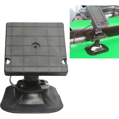 Universal Rotary Kayaking Electronic Fish Finder Mounting Bracket Inflatable Boat Gps Electronic Fish Detector Stand Fishing B