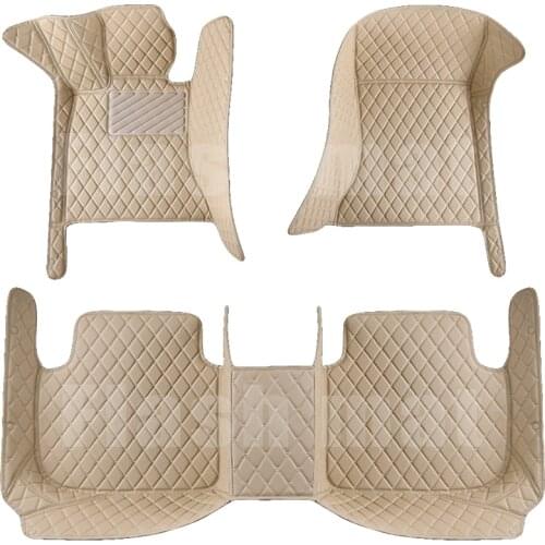 High Quality Leather Car Floor Mats for Bmw F10 E60 5 Series F11 G30 G31 E39 E61 F07 F18 G38 520i 530i 535i 540i Car Accessories