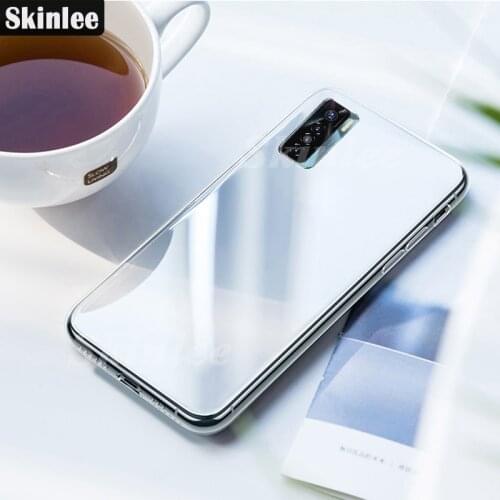 Skinlee 2 pcs Case For Tecno Camon 17P Transparent Clear Water Soft Phone Cover For TECNO Camon 17 Pro Cases