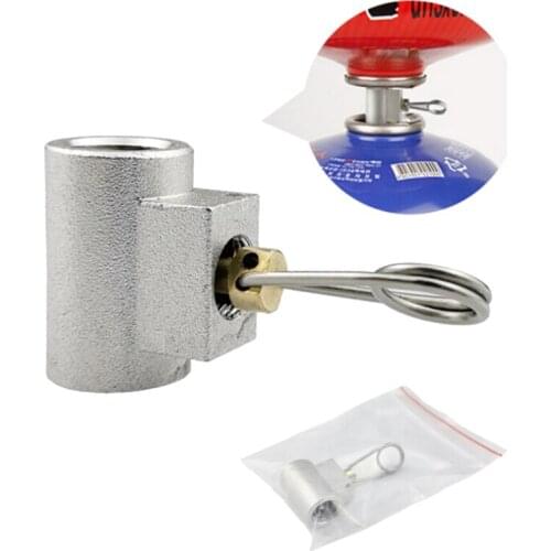 Outdoor Camping Stove Adaptores Conversion Split Type Furnace Connector Stove Switch Gas Cylinder Adapter Outdoor Stove Accessor