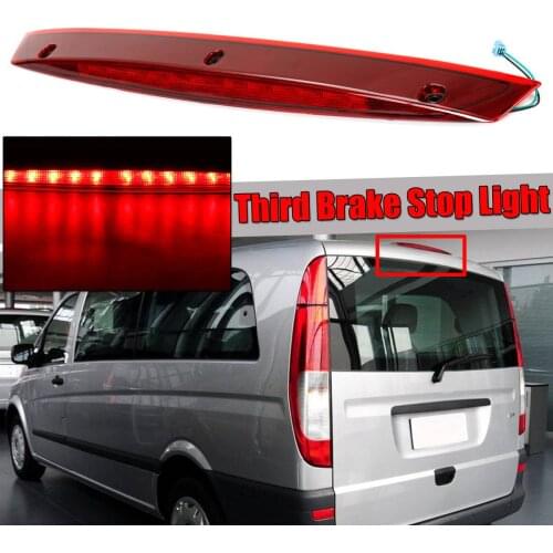 W639 Car Tail Light High Mount 3rd Rear Third Brake Light Stop Lamp For Mercedes For Benz Vito Viano W639 A6398200056 6398200056