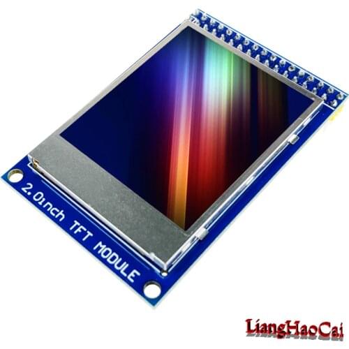 Colorful display screen 34 pin Plug-in Socket type 2.0 inch LCD module 39P weld without Touch panel ILI9225B 176*220 MCU I8080