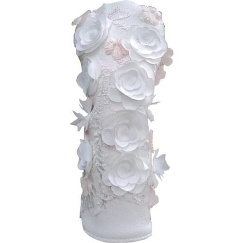 Flower Fairy Petal Golf Wood Club Set Ladies' Golf Ball Head Set PU Golf Protection Cover