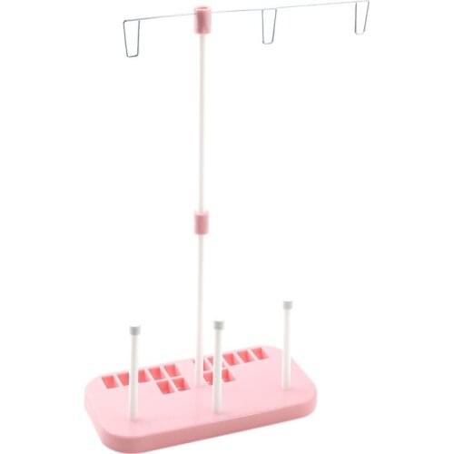 Thread 3 Spool Holder Stand Rack Sew Quilting For Home Sewing Machine Sewing Thread Organizer Spool Stand Holder