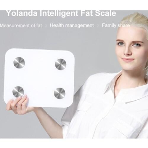 20 Body Index Bathroom Smart Scale Household Premium Digital Body Fat Weighing Scale Electronic Floor Scales Balance Connect