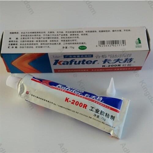 Kafuter 75g K-200R electronic special glue potentiometer fixing screws positioned adhesives red glue free shipping